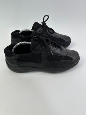 PRADA Mesh And Leather american cup Sneakers Size 42 IT | eBay PRADA Mesh And Leather american cup Sneakers Size 42 IT | eBay