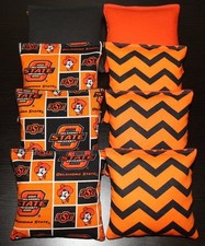 Oklahoma State University Cornhole Bean Bags 8 OSU Cowboys Camo Corn Hole Bags