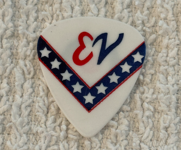 Pearl Jam Eddie Vedder Guitar Pick Rare Evil Knievel Tour Concert
