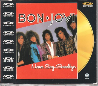 Bon Jovi   CD-Video  Never Say Goodbye       1988