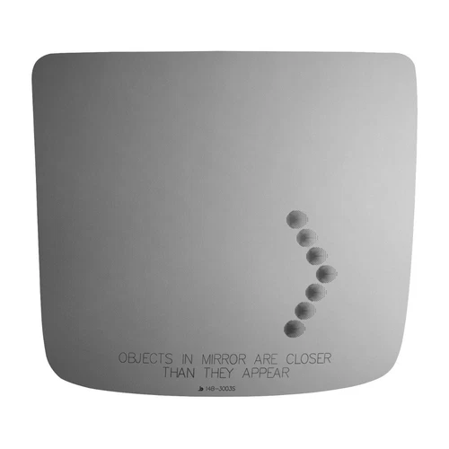 Lower Passenger Mirror Glass W/Signal Icon Fits Volvo VHD / VNL 10-23, VNX 15-22