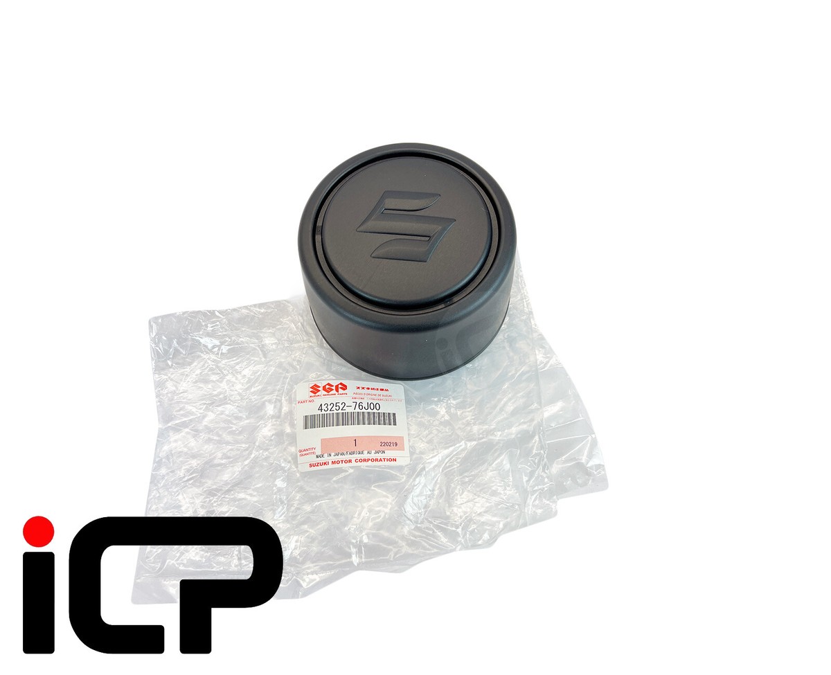 NEW Alloy wheel Centre Cap Black For Suzuki Jimny Genuine 43252