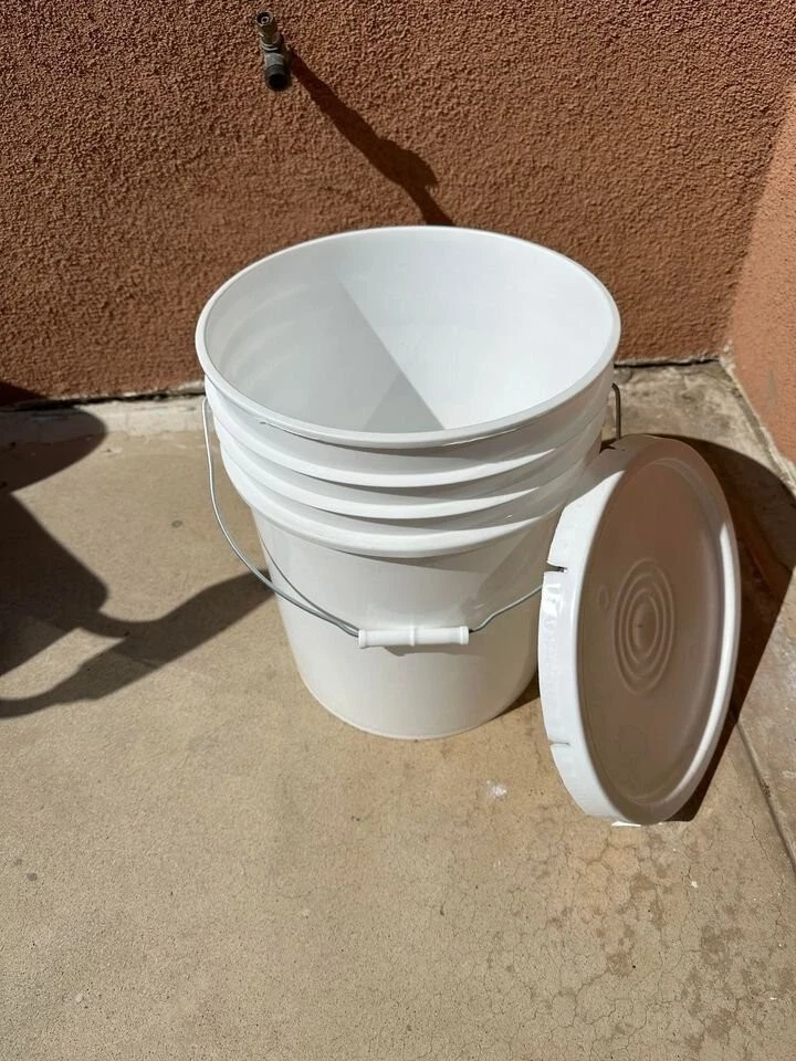 empty buckets for sale 25 pound powders or 5 gallon liquid eBay