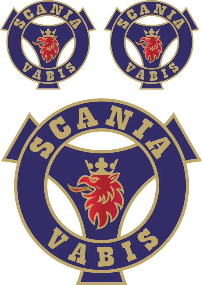 SCANIA cabina / VABIS 1:14 1:16 Tamiya WEDICO PEGATINA 092