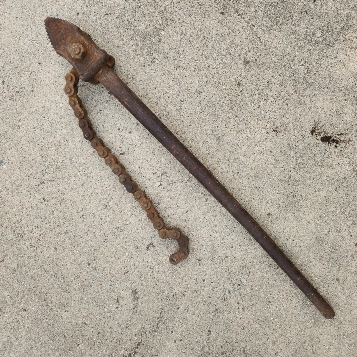 チャーン♪ Antique #12 Vulcan Chain Wrench 1/4