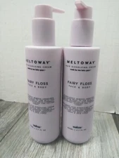 Meltoway Hair Dissolving Cream fairy floss Face & Body Wakse 6.7 oz (2pk)