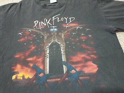 Vintage 90s Pink Floyd The Wall Band T-Shirt / Vintage rock band tees /  Size XL | eBay