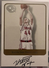 Keith Van Horn Utah Basketball Autograph 2001 Fleer Greats Of The Game Auto Nets