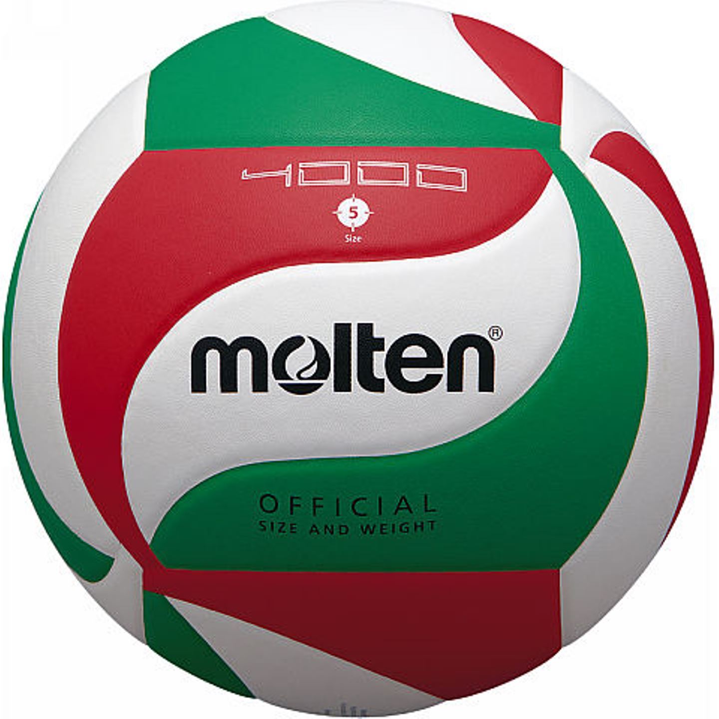 Molten V5M4000 Official Volleyball PU Leather Size 5 for sale  