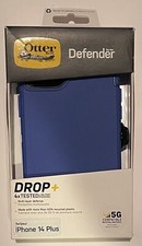 Otterbox Defender Series Phone Case  Holster For iPhone 14 Plus Blue