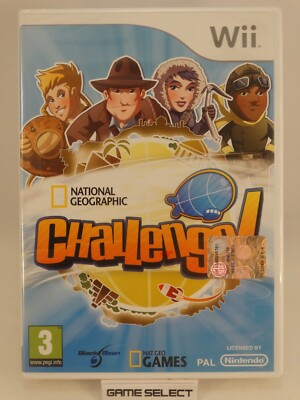 NATIONAL GEOGRAPHIC CHALLENGE! NINTENDO WII WIIU U PAL NEU SIGILLIERT