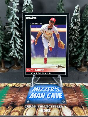 1992 Score Pinnacle Baseball Ozzie Smith Cardinals Base Card 6