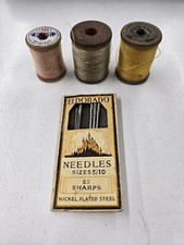 Vintage Mixed Lot Of Needles And Thread. Various Manufacturers