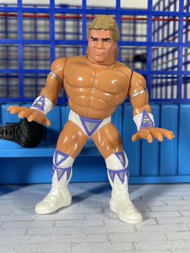 WWF Hasbro S8 Lex Luger Action Works!! Titan Sport...