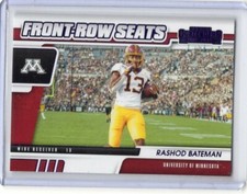 RASHOD BATEMAN 2021 Contenders Draft Picks FRONT ROW SEATS PURPLE ROOKIE #16
