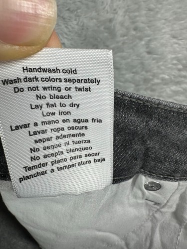 Judy Blue Jeans Womens 31 Skinny Fit High Waist Grunge Gray Pants Stretch New - Picture 18 of 19