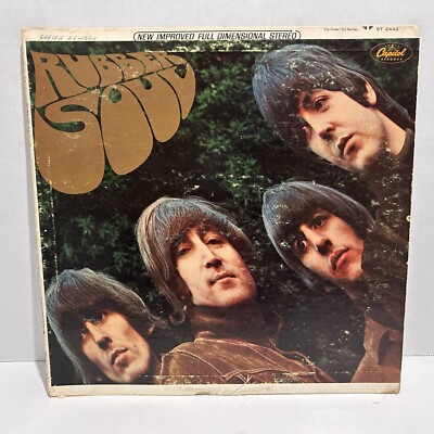 The Beatles Rubber Soul LP Album 1966 Reissue Capitol Label ST