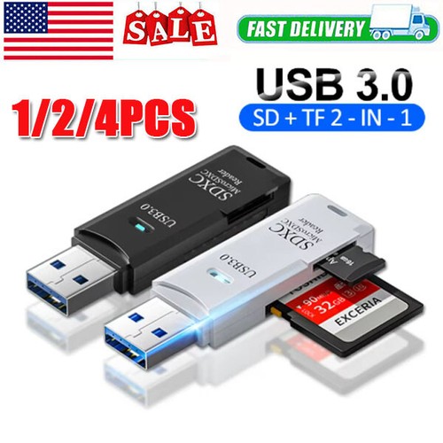 Lettore di schede SD USB 3.0 per PC scheda micro SD a USB adattatore per fotocamera memoria C - Foto 8 di 8