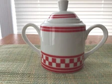 Vintage Donghia for Toscany "Checkmate" Sugar Bowl