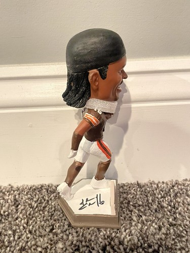 Josh Cribbs Signed Autographed Bobblehead Browns Akron Rubber Ducks Proof NIB - Picture 2 of 6
