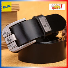 Ceinture Homme Cuir Véritable – Luxe Styliste, Boucle Ardillon, Jeans/Affaires