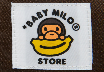 2025 A Bathing Ape BABY MILO PLUSH MOBILE BAG hamburger ~ BAPE
