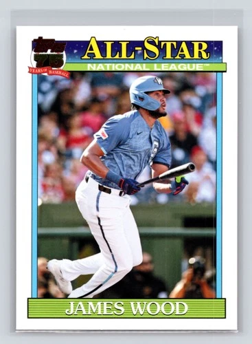 2026 Topps Series 2 JAMES WOOD #91AS-42 1991 Topps All-Stars