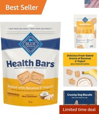 Health Bars Crunchy Dog Biscuits, Oven-Baked Dog Treats Made with Natural Ing...