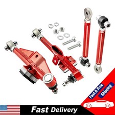 4pcs Front Lower Control Arms & High Angle Tension Rods for Nissan 240SX 1989-98
