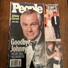 People Magazine February 7, 2005  Goodbye Johnny Carson  & Trump Melania Wedding — photo 1