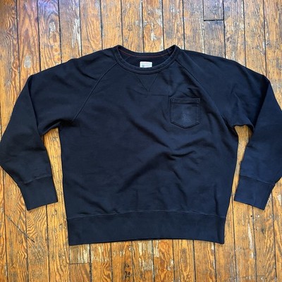 Champion + Todd Snyder Crewneck Sweatshirt Mens 2XL Black Cotton
