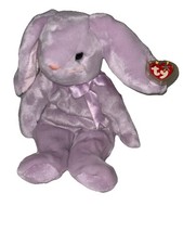 TY Beanie Buddy - FLOPPITY the Purple Bunny 14 inch  Stuffed Animal Toy