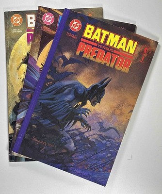 Batman Vs Predator Books 1-3 - Dave Gibbons DC DARK HOURSE paperback Book