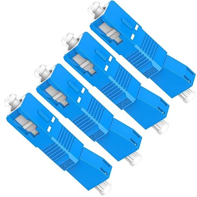 Adaptateur Fibre Optique SC Mâle Vers LC , Connecteur Adaptateur SC/4043 - Photo 1/4