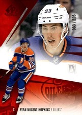 2023-24 SP Game Used Red 85 Ryan Nugent-Hopkins Edmonton Oilers