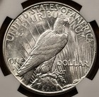 1927-S Peace dollar, NGC AU55, frosty white, original & nice! DavidKahnRareCoins — photo 2