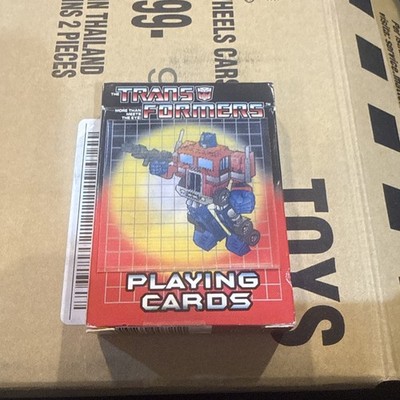 Hasbro - Trans Formers 2002 Playing Cards