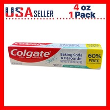Colgate Baking Soda x 1 Pack Peroxide Whitening Brisk Mint Toothpaste, 4.0oz