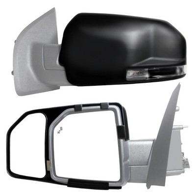Fit System K Source Snap Zap 81850 Custom Fit Towing Mirror For 2015-2020 F150