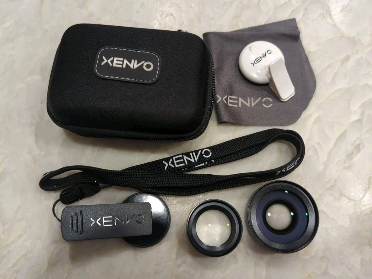 XENVO Pro Lens Kit for iPhone - 15x Macro & 0.44x Super Wide Angle