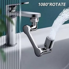 1080° Rotating Faucet Sprayer Tap Extender 2 Mode Anti Splash Filter