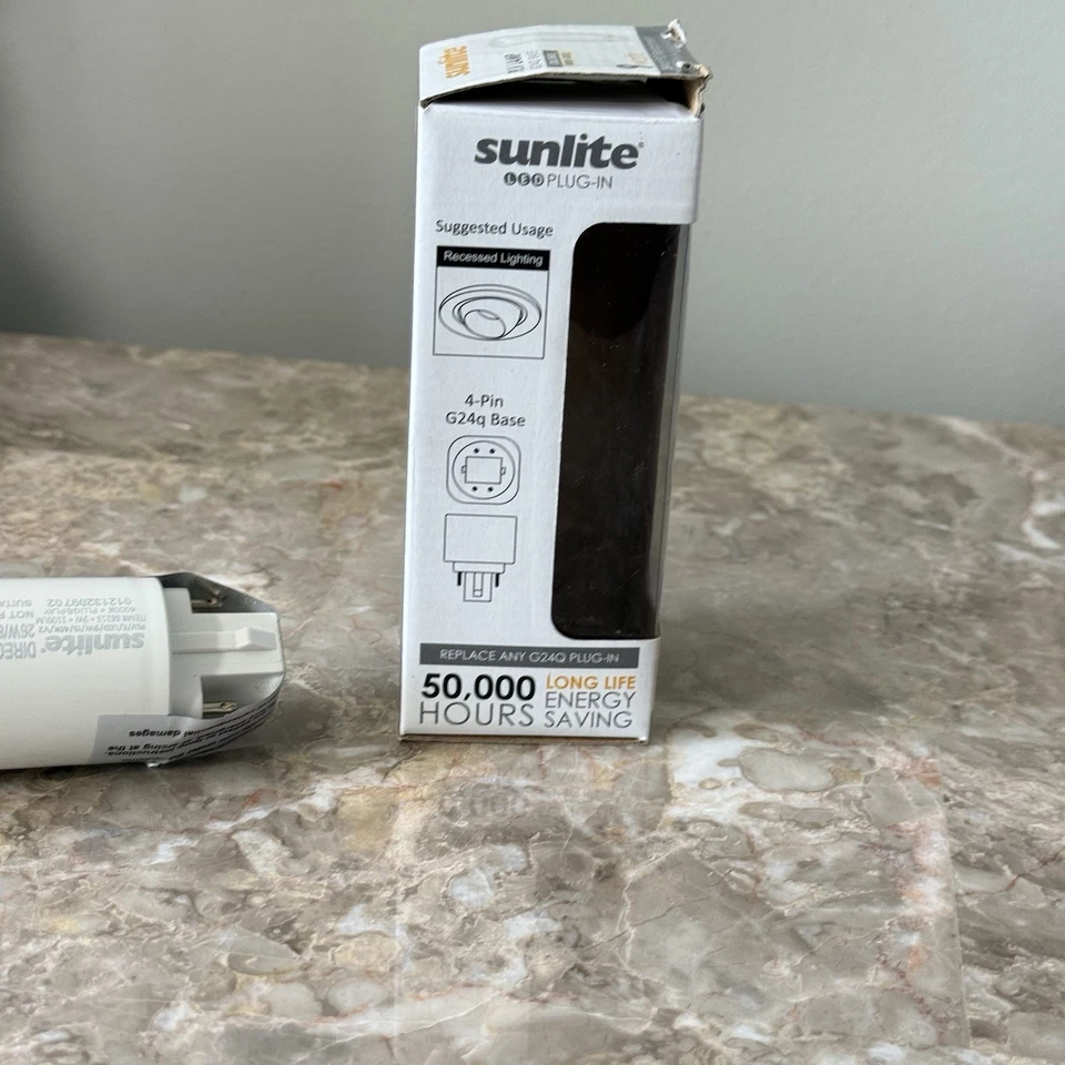 Sunlite Led PLV Lamp G24Q Base cool white 4000K 9 Watts Plug & Play New - Image 3 of 3