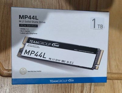 Team Group MP44L M.2 2280 1TB PCIe 4.0 x4 with NVMe Laptop & Desktop & NUC & NAS