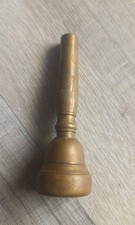 Vintage Brass Mouthpiece, Maker/Marked, 8cm