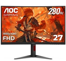 AOC gaming C27G4H2 27" Curved Gaming Monitor, FHD 1920x1080 1500R