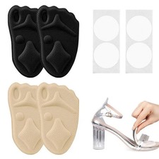 Women High Heel Forefoot Pad for Shoes Insert Half Insoles Plantar Fasciitis Pai