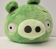 Angry Birds Green Pig Commonwealth 8 Inch Plush, No Sound, 2010, vintage