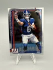 Jaxson Dart 2025 Topps Chrome Base Rookie New York Giants (RC)