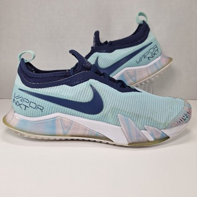 Nike NikeCourt React Vapor NXT Glacier Ice Midnight Navy CV0742-402 Women's 8