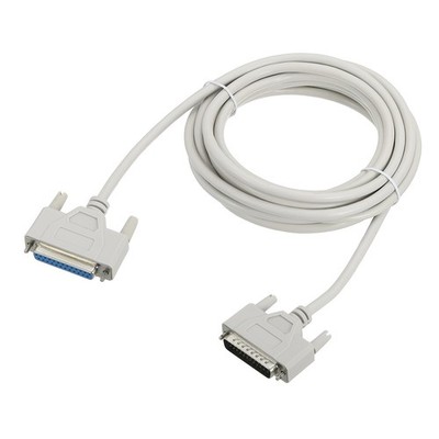 Parallel Port Druckerkabel DB25 Male To Female 2.7m Male USB To Female Beige